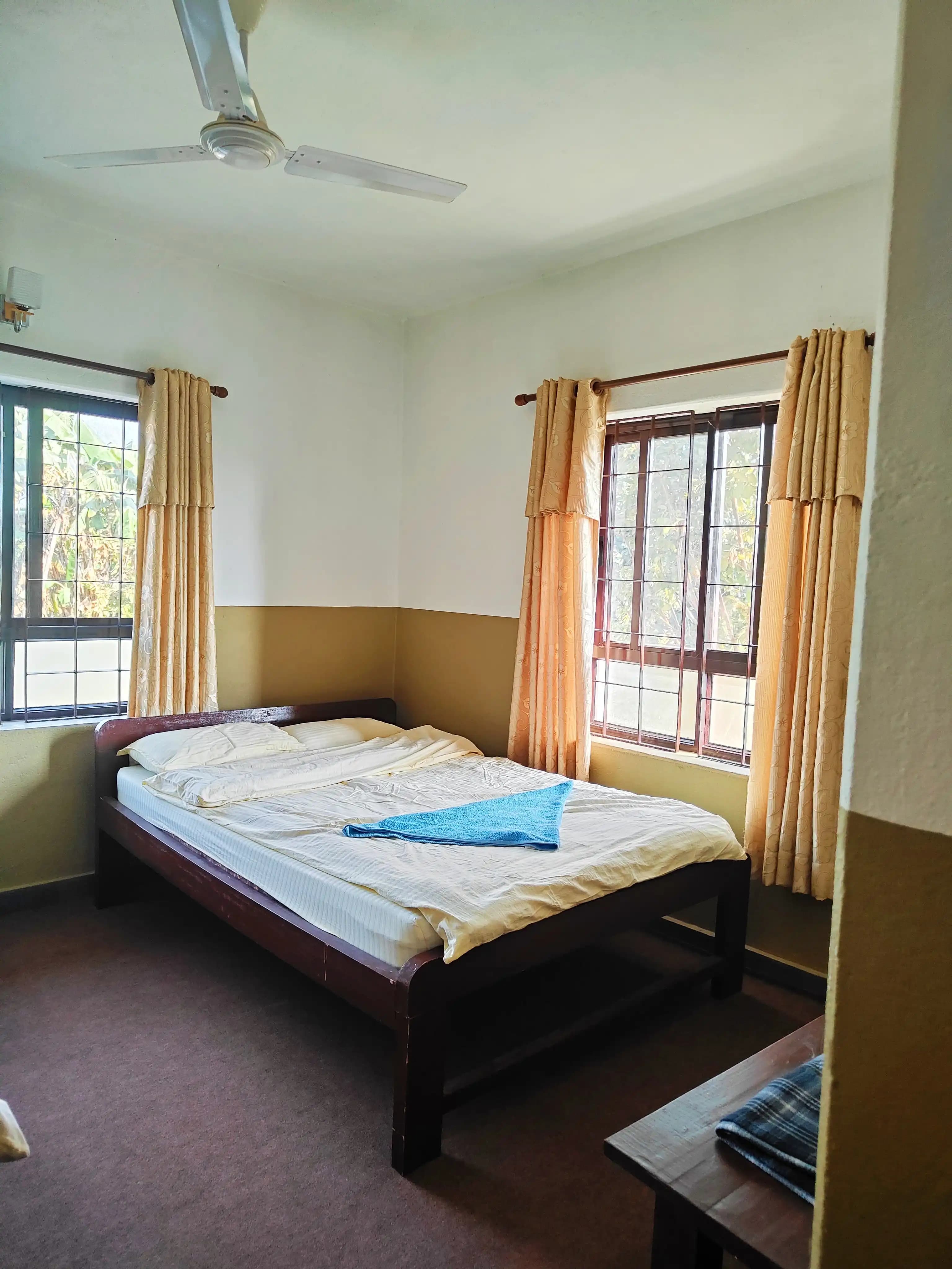 Ashram premises and Accommodation