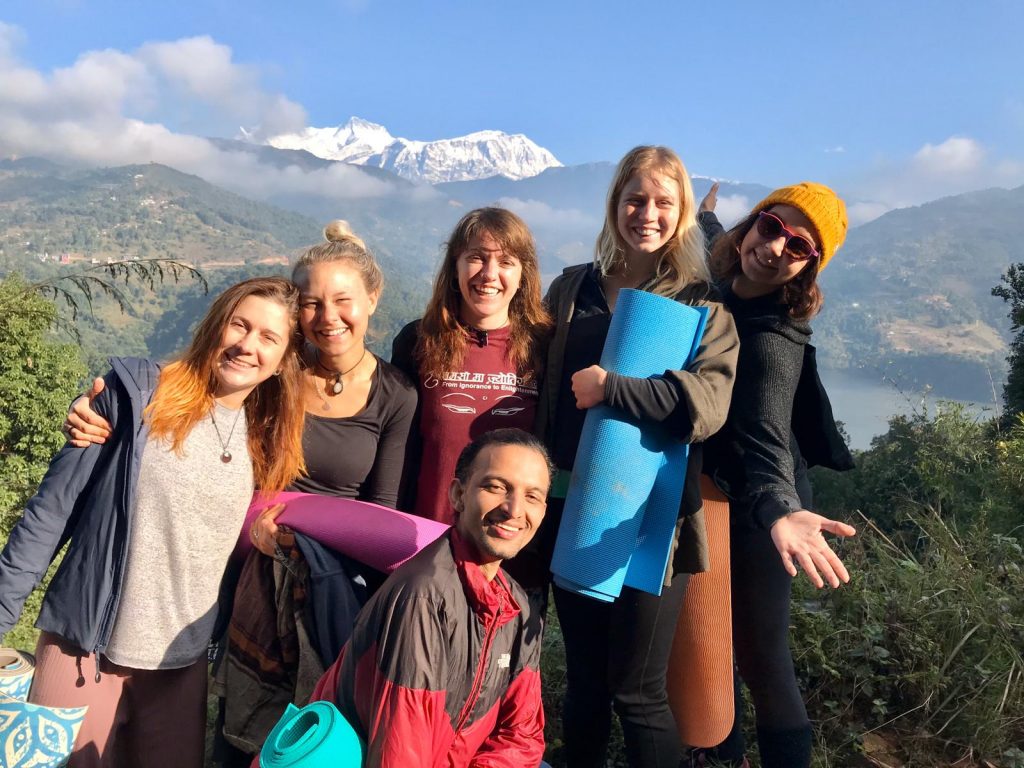 One day yoga and hike